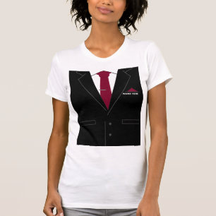 Personalised Custom Name Business T-Shirt Gift