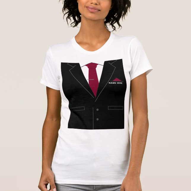 Personalised Custom Name Business T-Shirt Gift (Front)