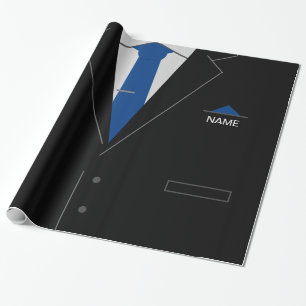 Personalised Custom Name Business Wrapping Paper
