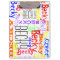 Personalised Custom Name Collage Colourful