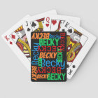 Personalised Custom Name Collage Colourful