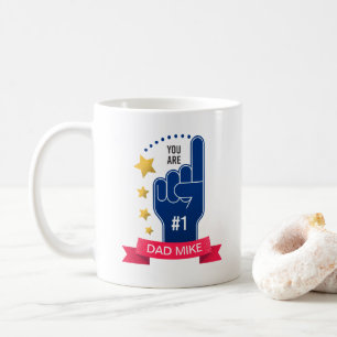Personalised Custom Name Father's Day   Coffee Mug
