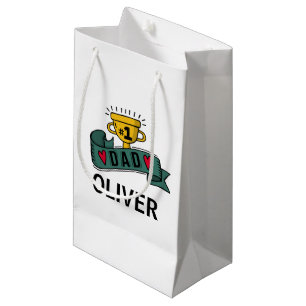 Personalised Custom Name Father's Day Gift Bag