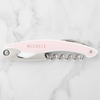 Personalised Custom Name Folding Servers Corkscrew