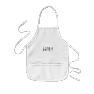 Personalised Custom Name Kids Apron