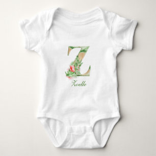 Personalised Custom Name Monogram   Bodysuit