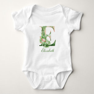 Personalised Custom Name Monogram   Bodysuit