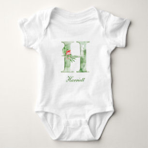 Personalised Custom Name Monogram Bodysuit