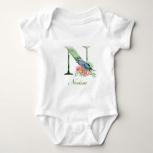Personalised Custom Name Monogram Bodysuit