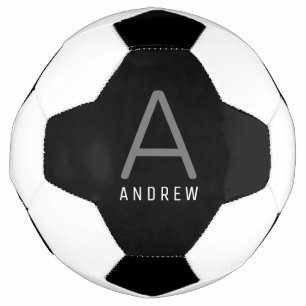 Personalised Custom Name Monogram Soccer Ball