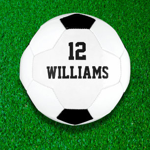 Personalised Custom Name Number Soccer Ball