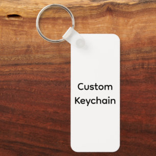 Personalised Custom Name, Photo & Company Logo Key Ring