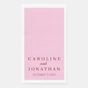 Personalised Custom Name Stylish Modern Script. Napkin