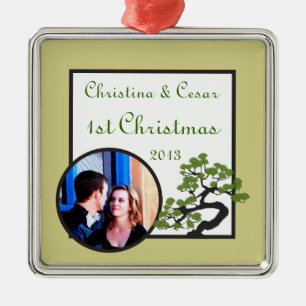 Personalised Custom Ornament Japanese Green Bonsai