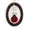 Personalised Custom Ornament Red Ladybug