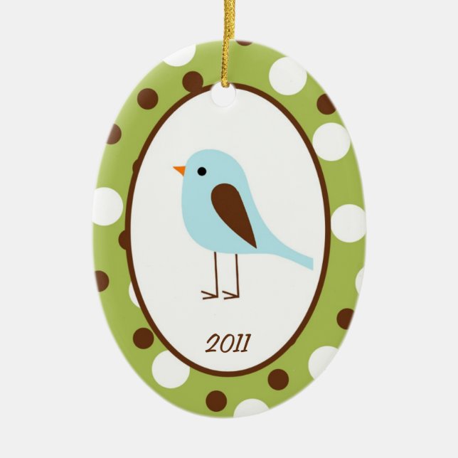 Personalised Custom Ornament Woodland Friends (Front)