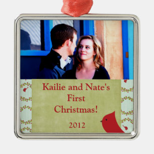 Personalised Custom Ornaments Cardinal Christmas B