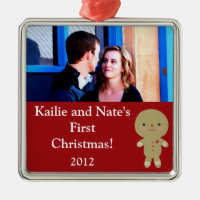 Personalised Custom Ornaments Ginger Bread Man