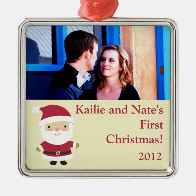 Personalised Custom Ornaments Jolly St.Nick (Front)
