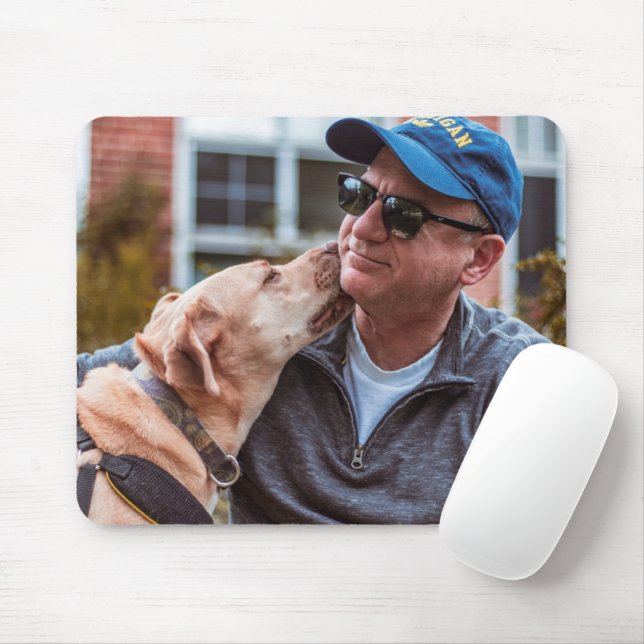 Personalised Custom Pet Dog Photo Create your own Mouse Pad (With Mouse)
