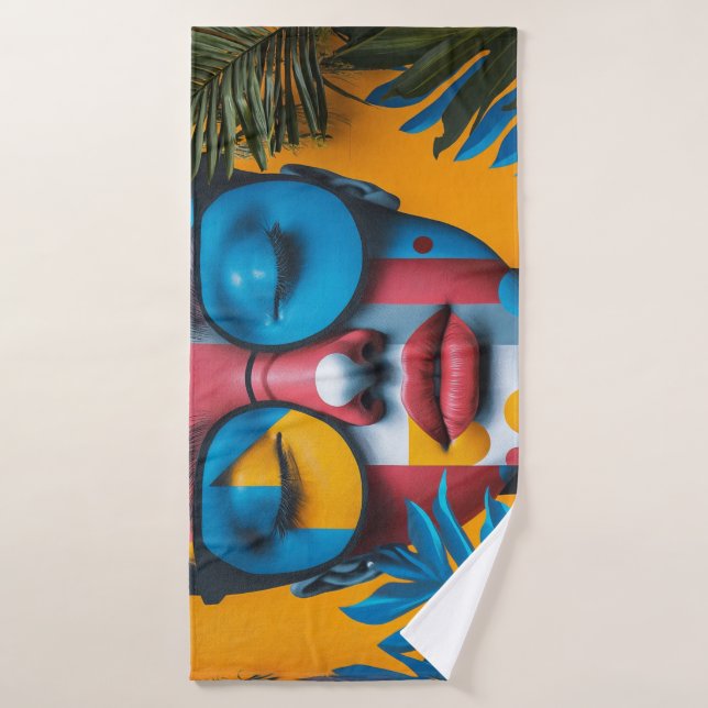 Personalised Custom Photo Add Your Own Photo Bath Towel (Bath Towel)