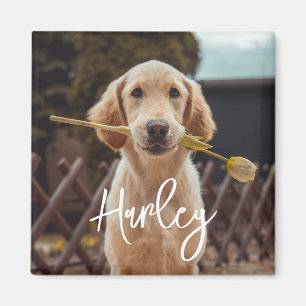Personalised Custom Photo And Text Magnet