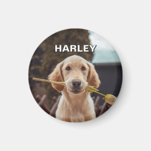 Personalised Custom Photo And Text Magnet