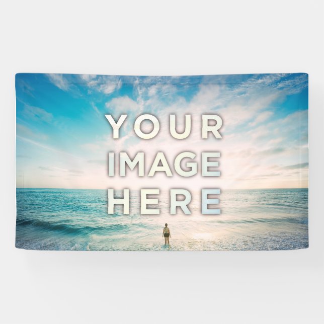Personalised Custom Photo Banner (Horizontal)
