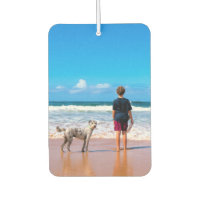 Personalised Custom Photo Car Air Freshener