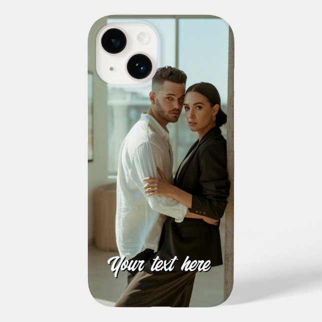Personalised Custom Photo Case-Mate iPhone Case (Back)