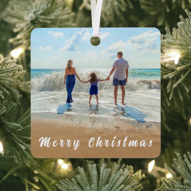 Personalised Custom Photo Christmas Ornament (Insitu)