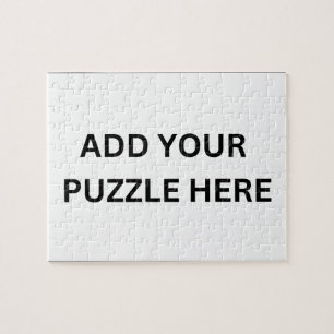 Personalised Custom Photo Collage Modern Jigsaw Puzzle