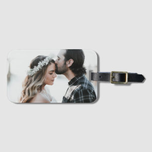 Personalised Custom Photo Double Sided  Luggage Tag