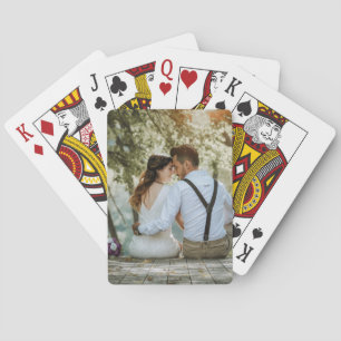 Personalised Custom Photo Double Sided  Playing Cards