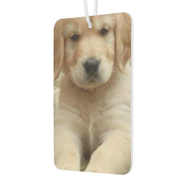 Personalised custom photo image picture two sided  car air freshener (Left)