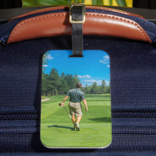 Personalised Custom Photo Luggage Tag