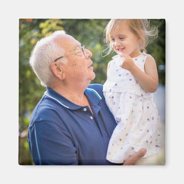 Personalised Custom Photo Magnet (Front)