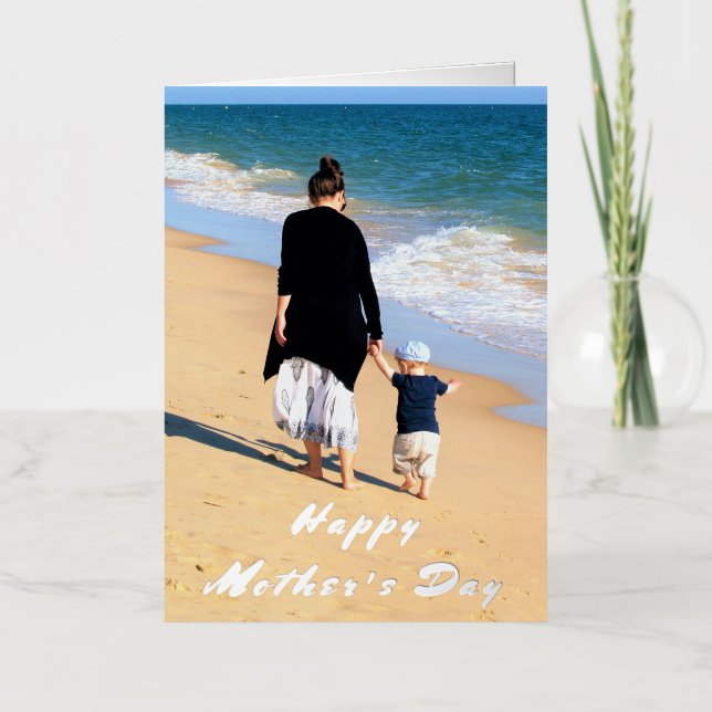 Personalised Custom Photo Mother's Day Card (Front)