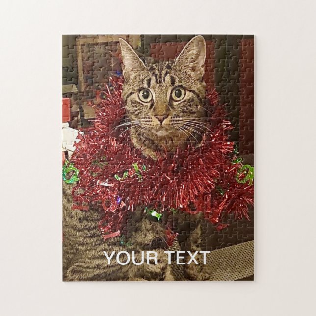 Personalised Custom Photo Pet portrait  Jigsaw Puz Puzzle (Vertical)