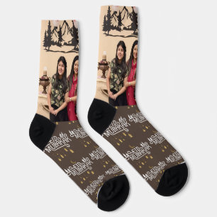 Personalised Custom Photo Picture Family Socks