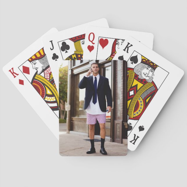 Personalised Custom Photo Playing Cards (Back)