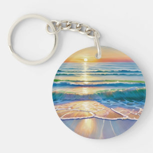 Personalised Custom Photo Print Key Ring