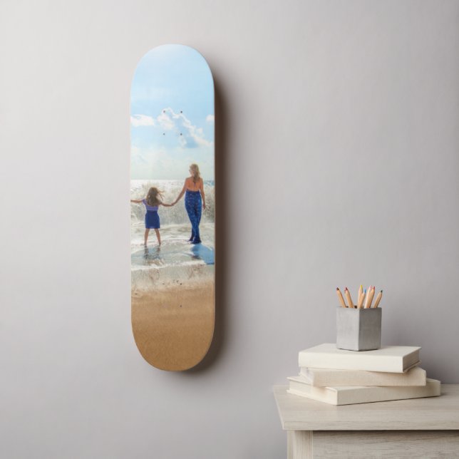 Personalised Custom Photo Skateboard Your Design (Wall Art)