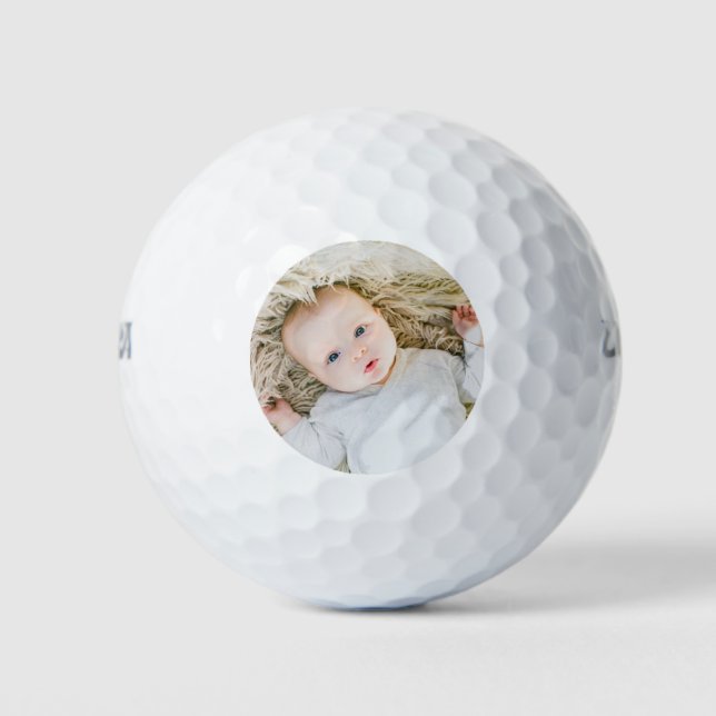 Personalised Custom Photo Sport Golf Balls (Front)