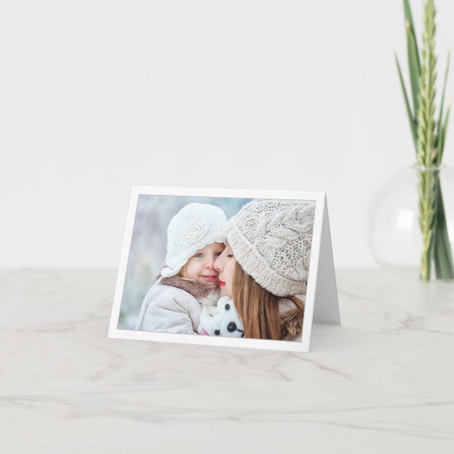 Personalised Custom Photo Template Simple Stylish (Front)