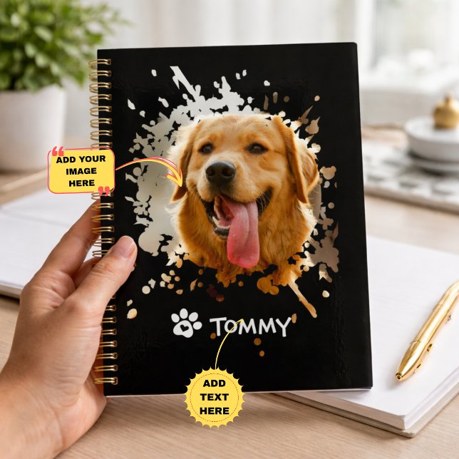 Personalised Custom Photo with Name Spiral Photo  Planner (Personalized Custom Photo with Name Spiral Photo Planner)