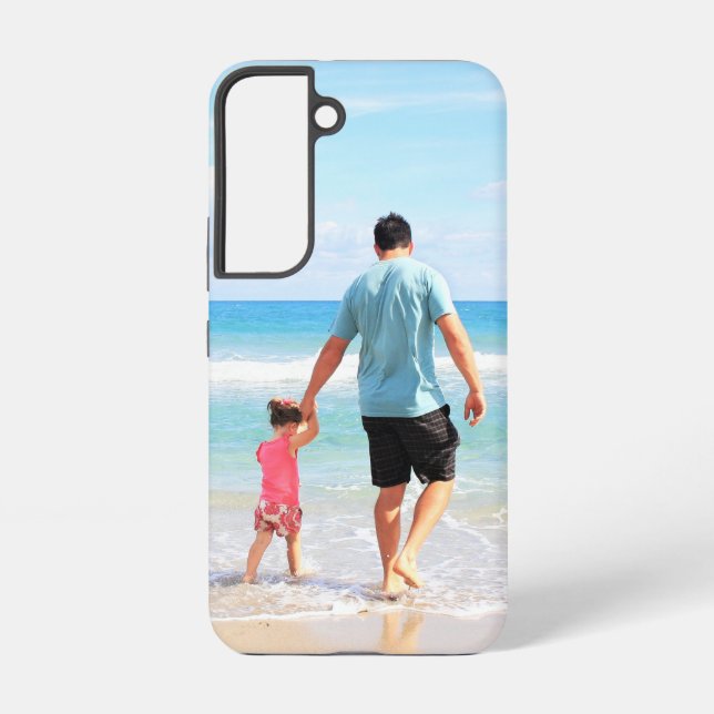 Personalised Custom Photo Your Family Photos Gift Samsung Galaxy S22 Case (Back)