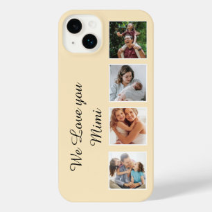 Personalised Custom Picture Collage phone case, iPhone 14 Plus Case