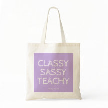 Personalised Custom Purple Teacher Gift Idea