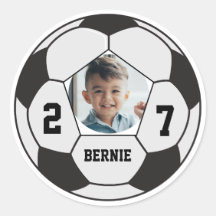 Personalised custom soccer ball player sports team
